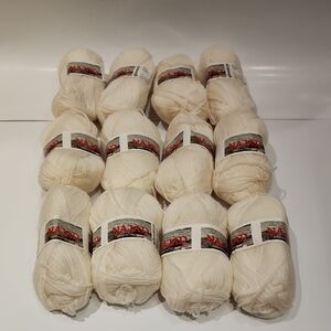 12 Balls Of Norweigian Najad Wool Yarn